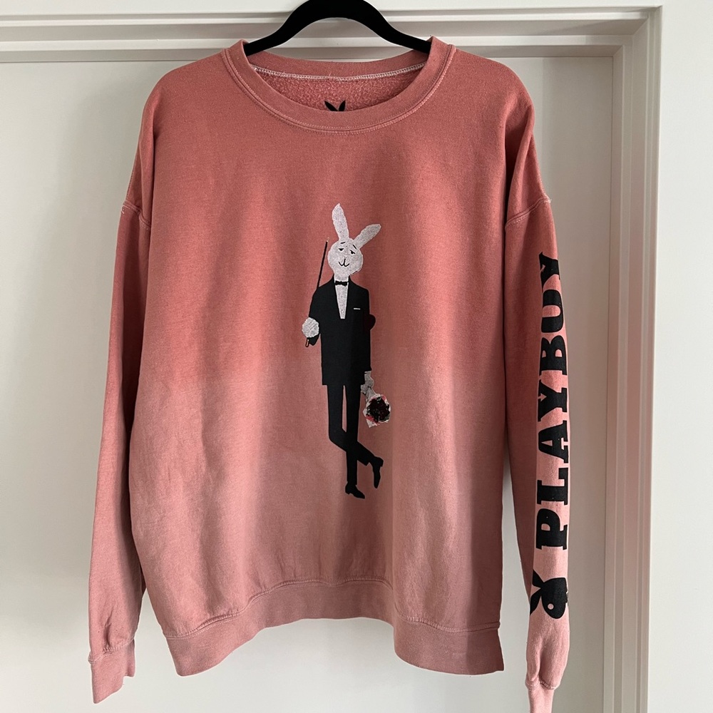 Playboy Bunny Crew Neck Sweatshirt